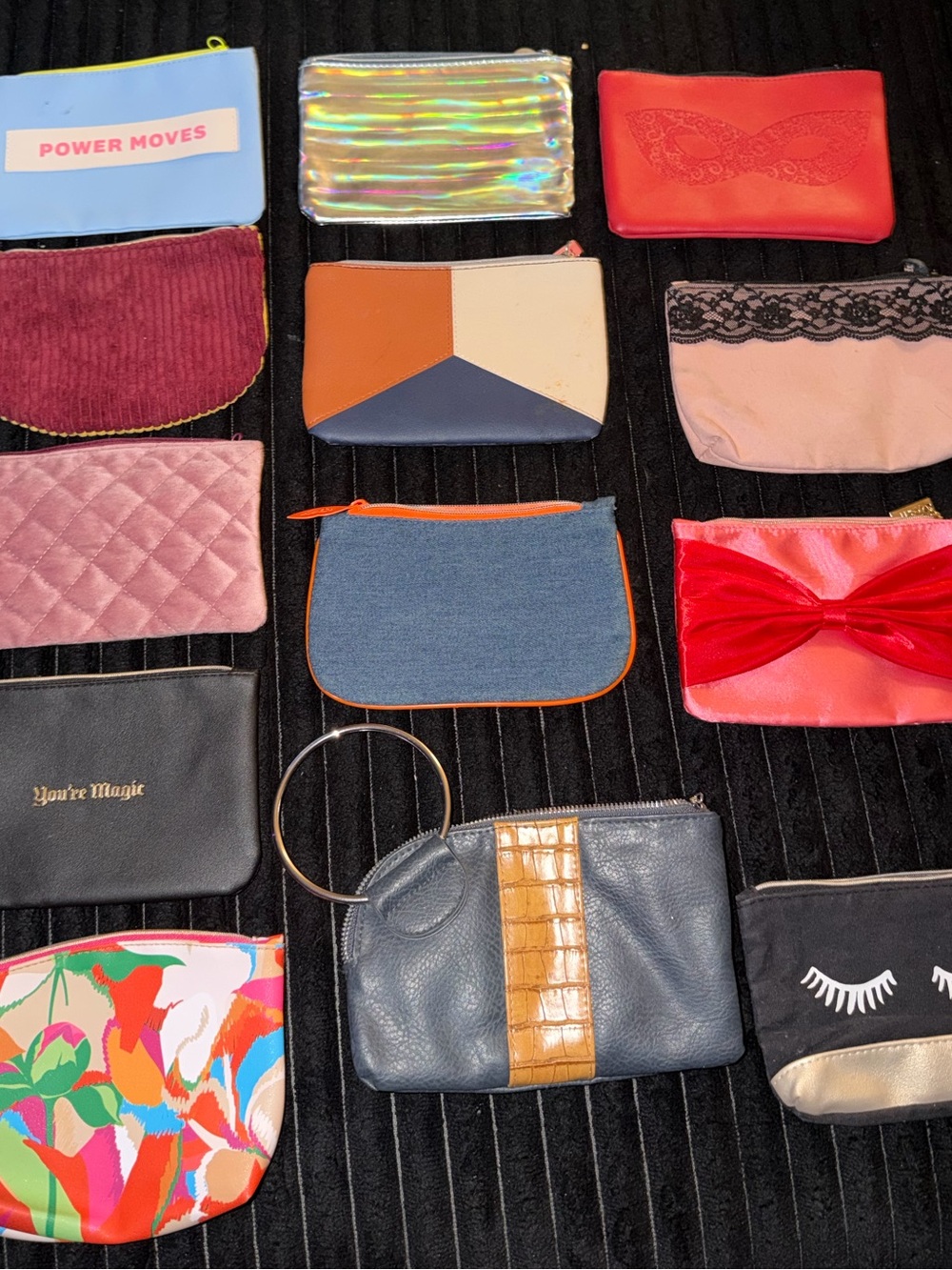 Bundle Of Makeup Bags